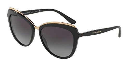 Dolce & Gabbana Women’s Acetate Woman Sunglass 0DG4302B Cateye Sunglasses